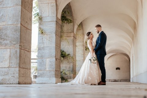 Photographe professionnelle reportage photo de mariage à Besançon