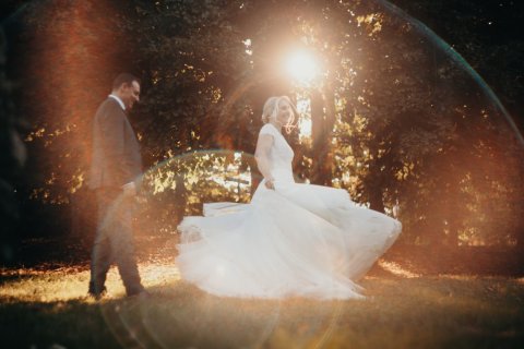 Photographe professionnelle de mariage au Château de la Dame Blanche près de Besançon