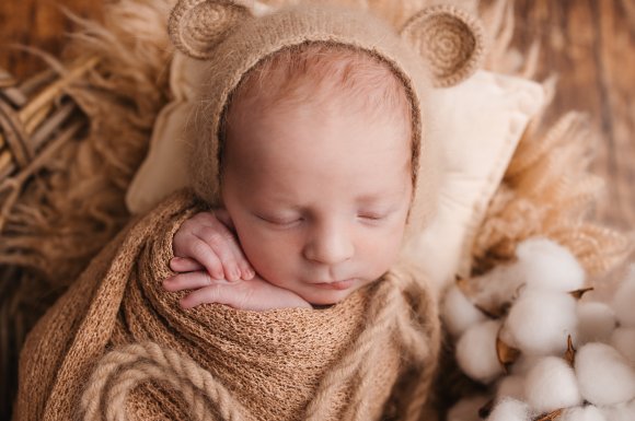 Photographe pour séance photo naissance en studio à Besançon