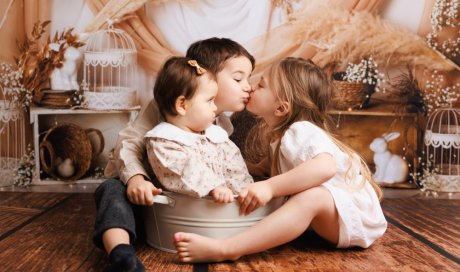 Photographe pour shooting photo bébé bohème à Besançon