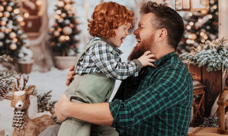 Shooting photo de Noël en studio à Besançon