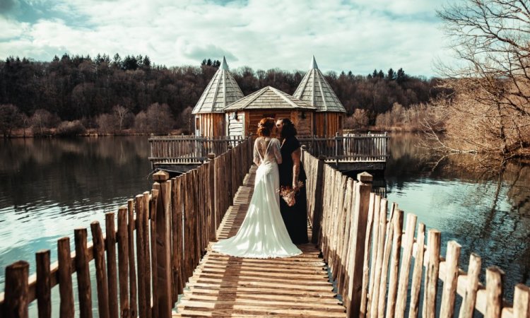 Photographe mariage en pleine nature vers Besançon