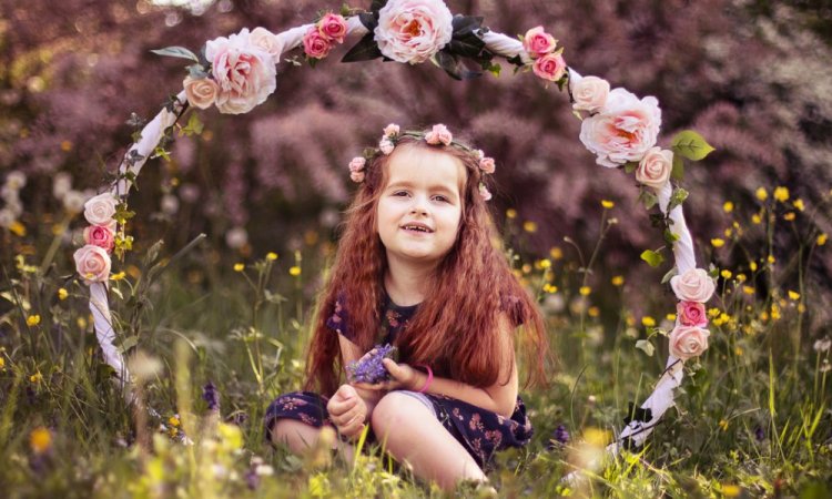 Photographe professionnelle shooting enfant à Besançon