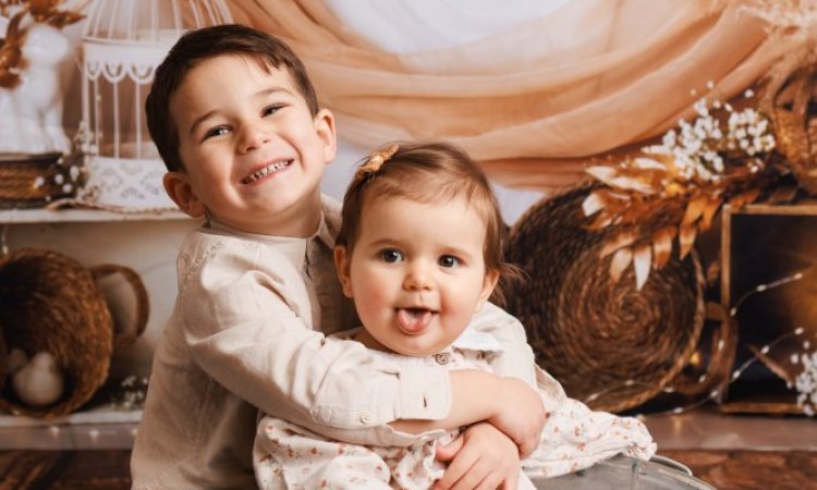 Photographe pour shooting photo bébé bohème à Besançon