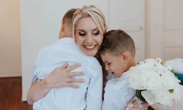 Photographe professionnelle de mariage au Château de la Dame Blanche près de Besançon