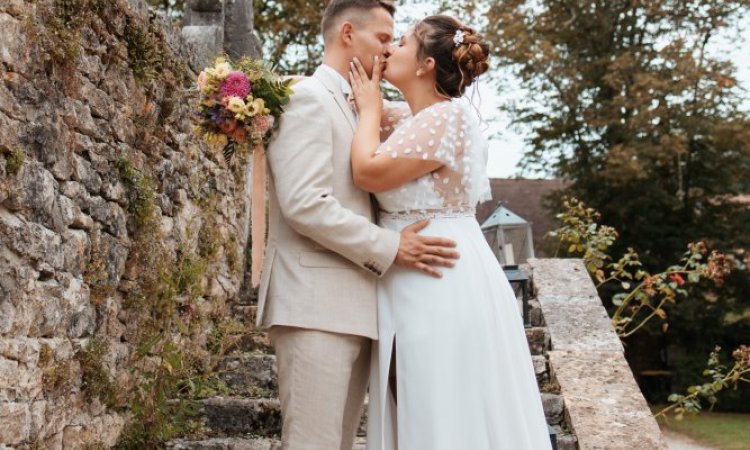 Photographe professionnelle de mariage à Besançon