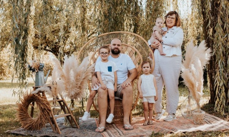 Mini séance shooting de l'été en famille à Besançon