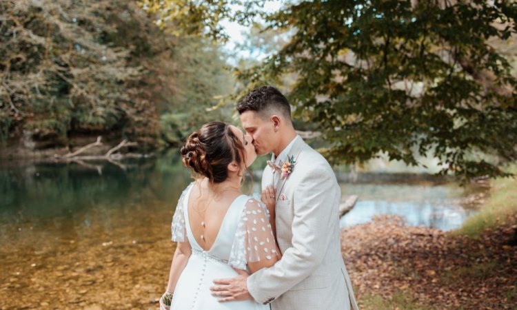Photographe professionnelle de mariage à Besançon