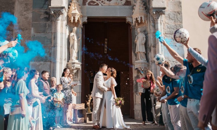 Photographe professionnelle de mariage à Besançon