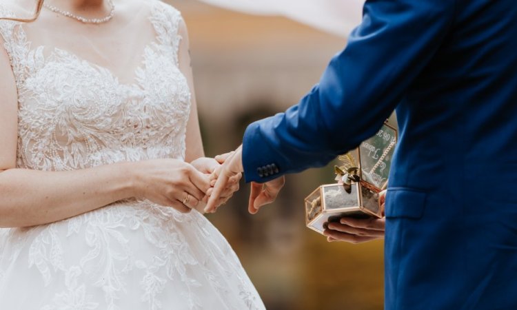 Photographe professionnelle de mariage à la Villa palladienne à Syam 