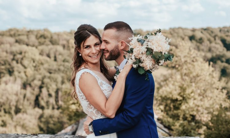 Photographe mariage à l'Espace Beltane à Amondans