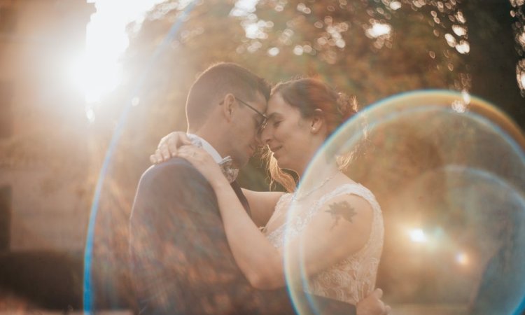 Photographe professionnelle de mariage à la Villa palladienne à Syam 