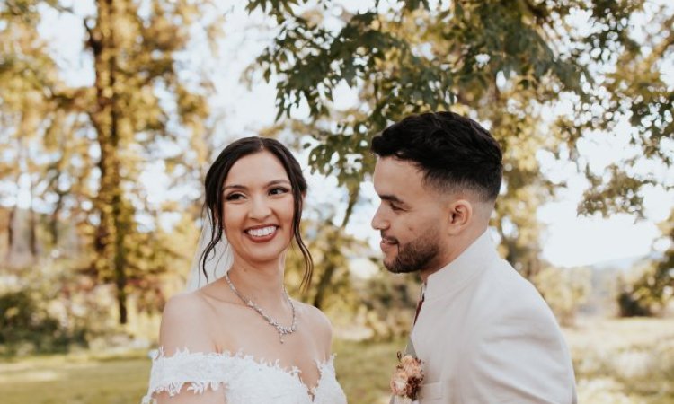 Photographe professionnelle de mariage au Domaine du château Fleuri à Vesoul