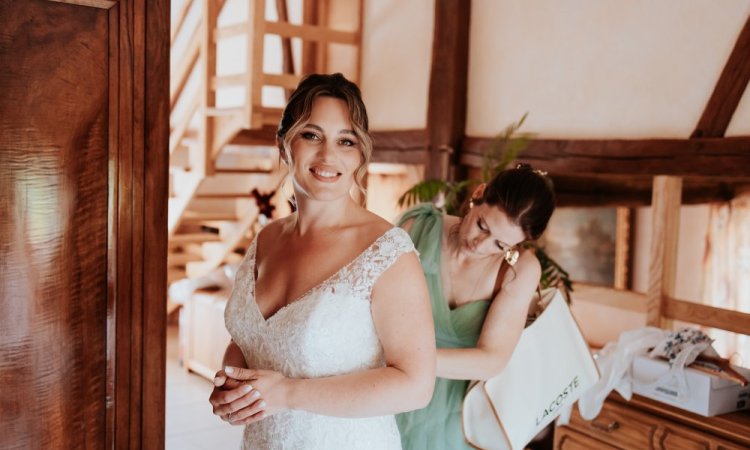 Photographe professionnelle de mariage au Moulin de la Mangue en Haute-Saône