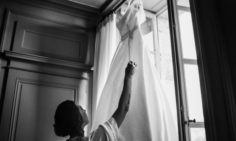 Photographe professionnelle mariage au château de Saint Loup près de Besançon