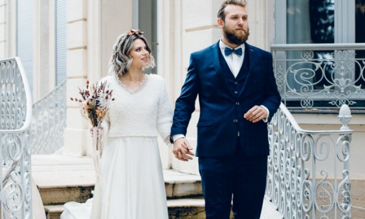 Photographe professionnelle pour photo de mariage dans un château