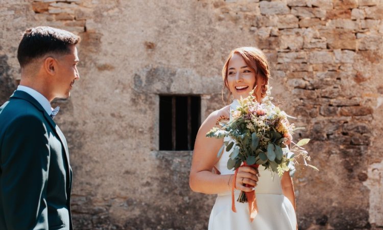 First look mariage : un moment intime | Photographe de mariage à Besançon