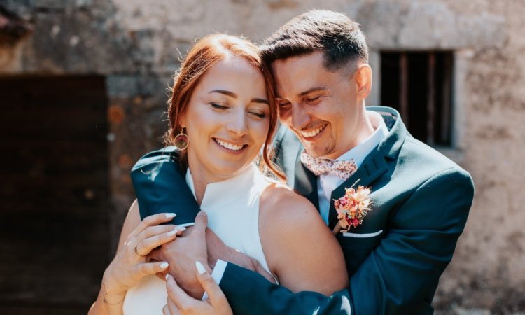 First look mariage : un moment intime | Photographe de mariage à Besançon