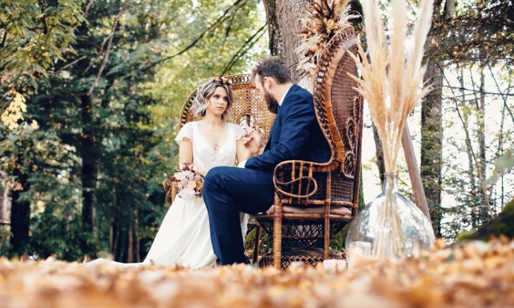 Tails Photographie - Céline Jean Mariage château de la Dame Blanche Besançon