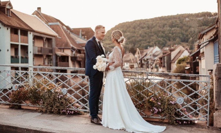 Photographe professionnelle de mariage à Ornans