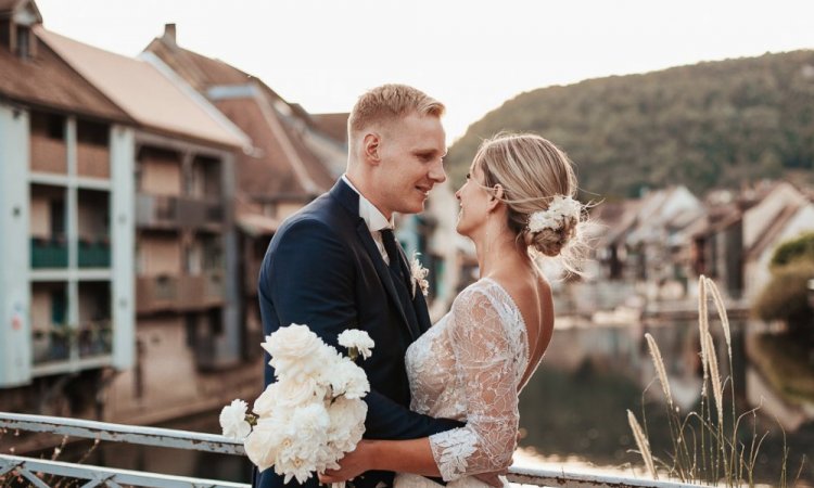 Photographe professionnelle de mariage à Ornans