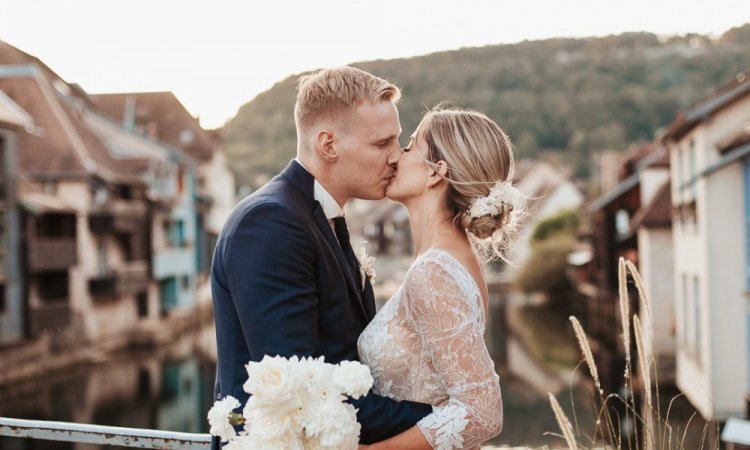 Photographe professionnelle de mariage à Ornans