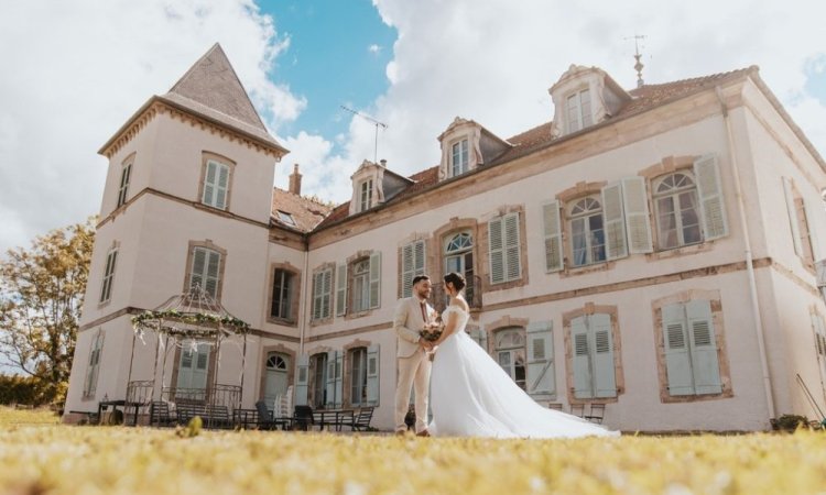 Photographe de mariage au Domaine du château Fleuri à Vesoul