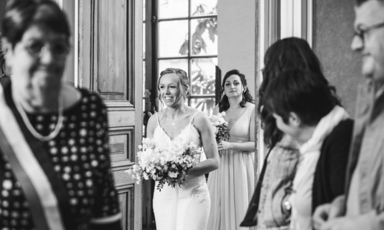 Reportage photo mariage en mairie en Franche-Comté