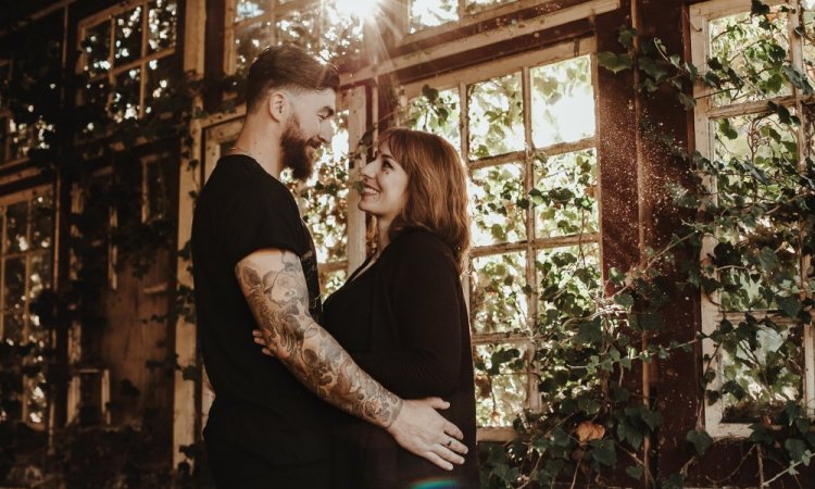 Séance photo couple  en Franche Comté