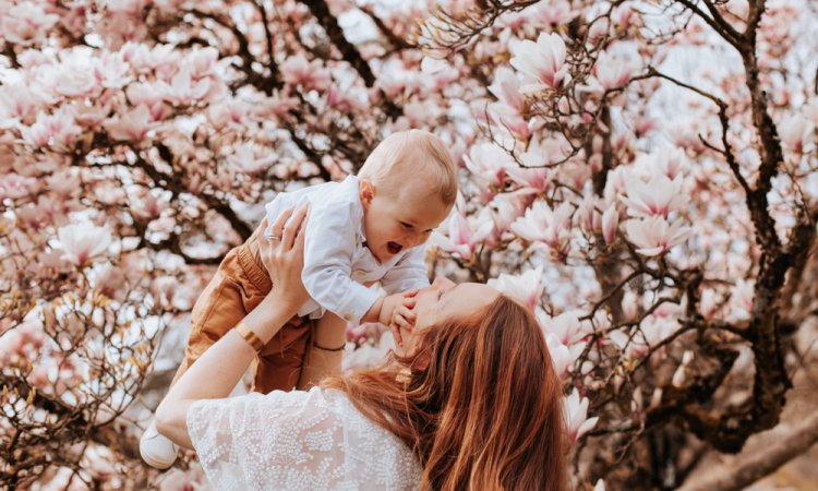  Shooting Maman et Bébé au Printemps