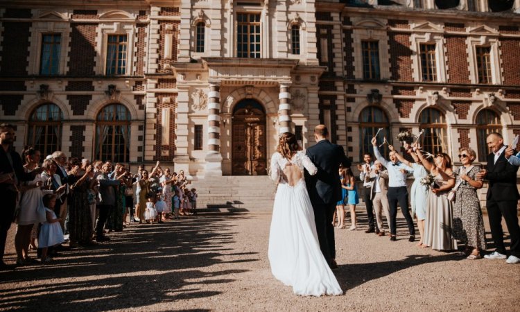 Photographe professionnelle mariage au Château de Villersexel en Franche-Comté