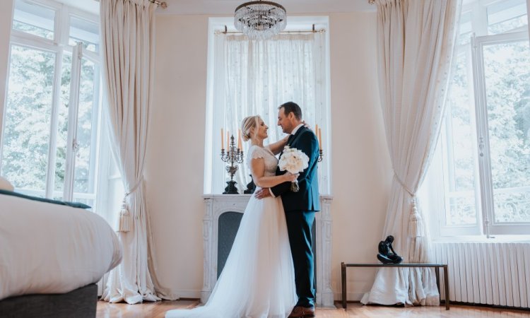 Photographe mariage au Château de la Dame Blanche à Besançon