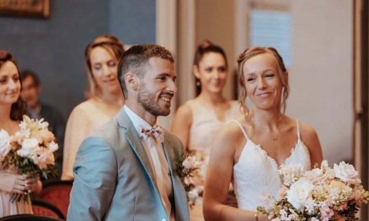 Reportage photo mariage en mairie en Franche-Comté