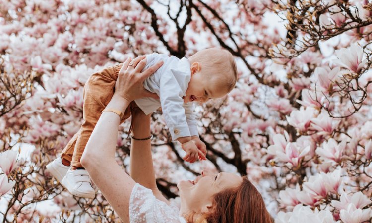  Shooting Maman et Bébé au Printemps