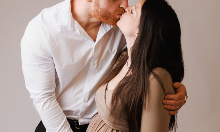 Shooting grossesse en couple à Besançon