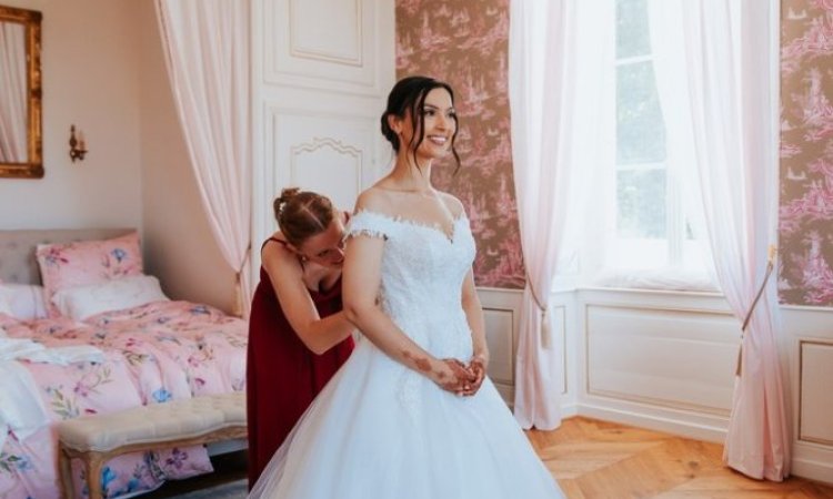 Photographe de mariage au Domaine du château Fleuri à Vesoul