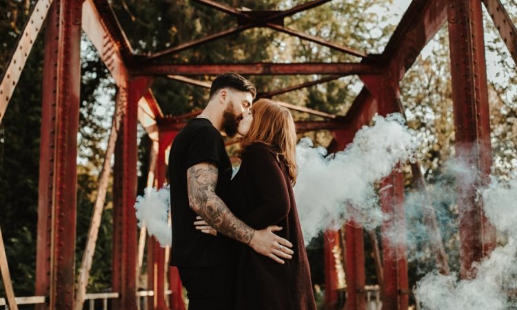 Séance photo couple  en Franche Comté