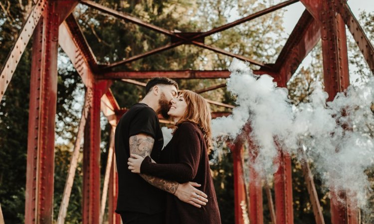 Séance photo couple  en Franche Comté