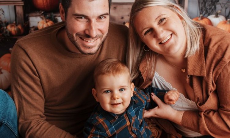 Shooting Bambin – Automne en studio à Besançon