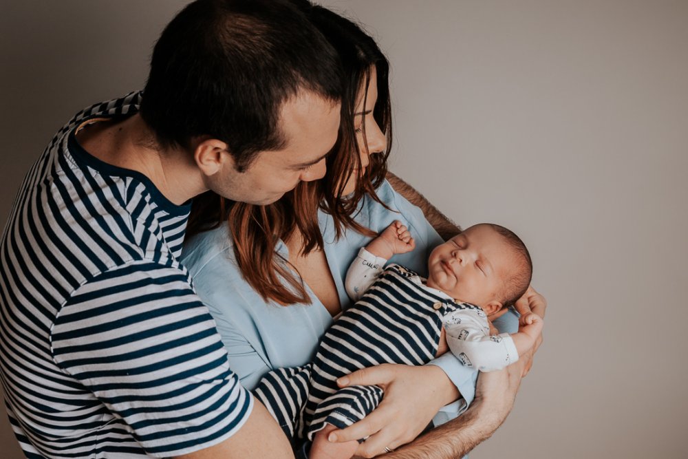 Photographe Besançon séance naissance